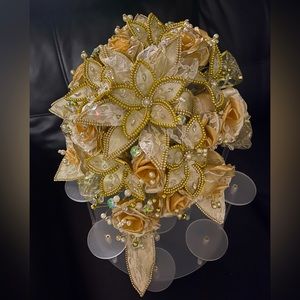 Quinceañera and wedding bouquet